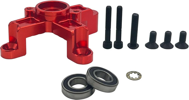 FLMLF CNC Metal Clutch Tripod Set Red for 1/5 Hpi RV Km Baja 5B 5T 5SC Parts - Image 4